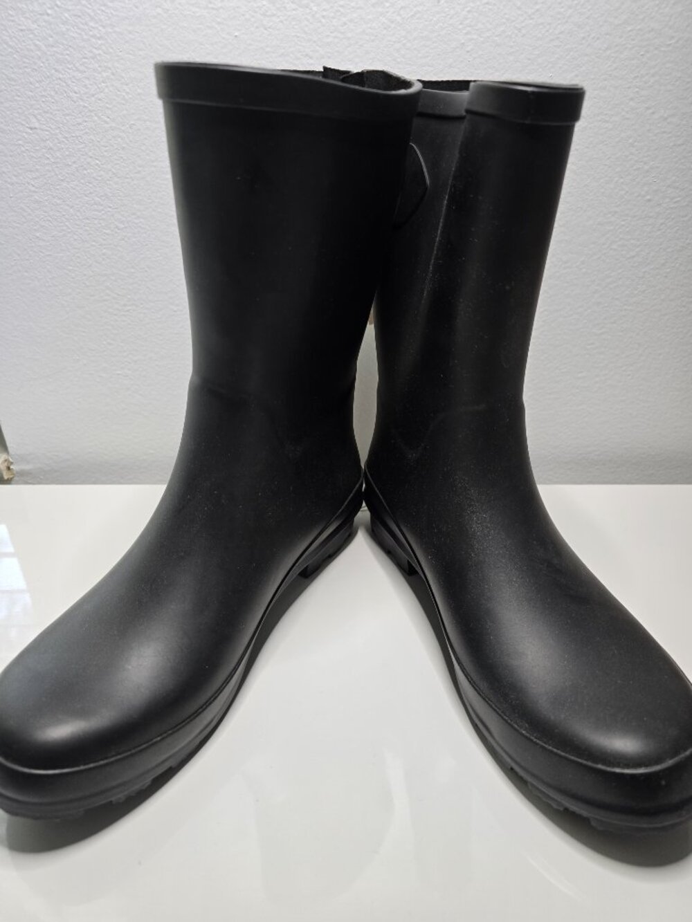 NWT Boots Black Garden Rain Boots Size 10 Target - Picture 5 of 13